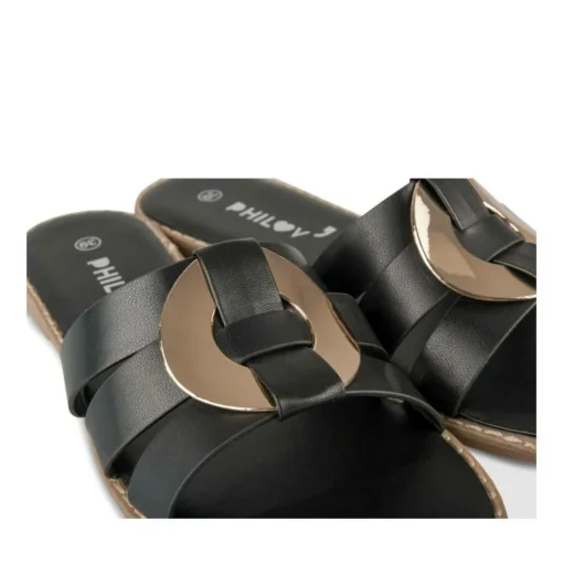 Slippers ZWART