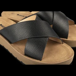 Slippers ZWART