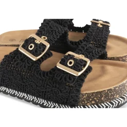 Slippers ZWART