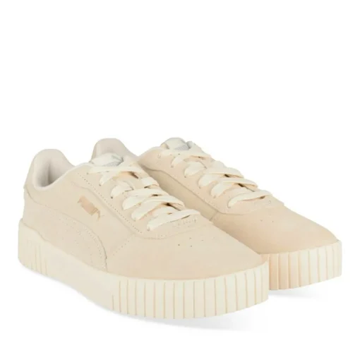 Sneakers BEIGE PUMA Wns Carina 2 Sd
