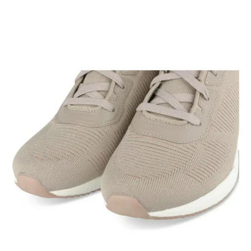 Sneakers BEIGE SKECHERS Bobs Squad Glam League