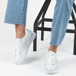 Sneakers ZILVER