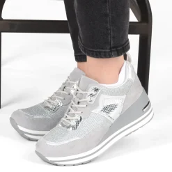 Sneakers ZILVER
