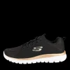 Sneakers ZWART SKECHERS GRACEFUL