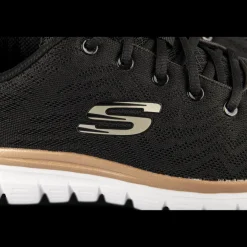 Sneakers ZWART SKECHERS GRACEFUL
