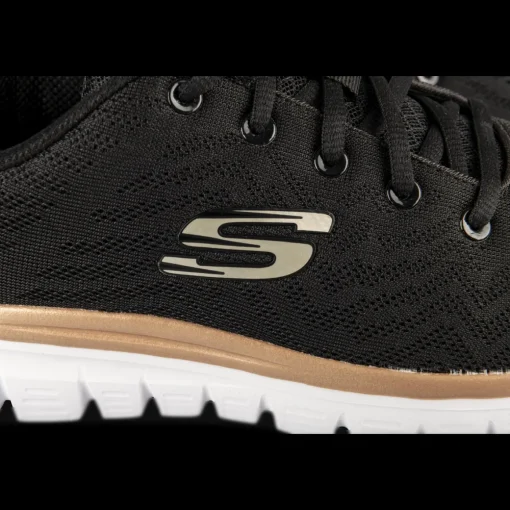 Sneakers ZWART SKECHERS GRACEFUL