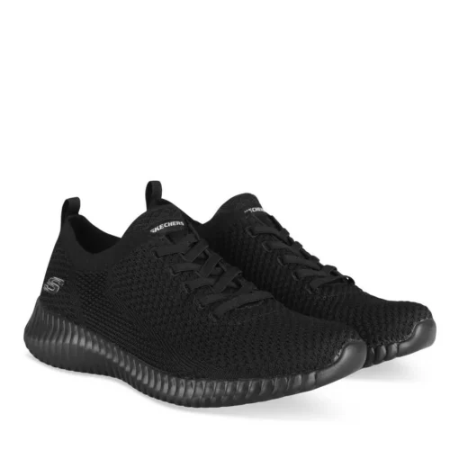 Sneakers ZWART SKECHERS Social Muse
