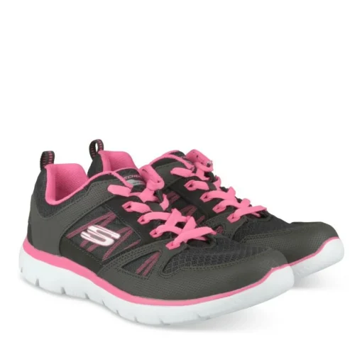 Sneakers ZWART SKECHERS Summits New World