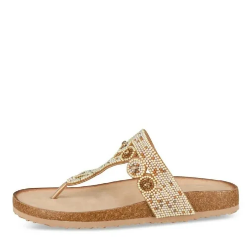 Teenslippers BEIGE MERRY SCOTT