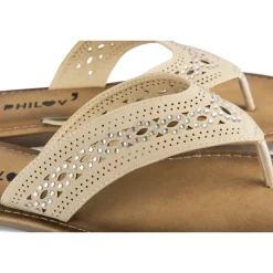 Teenslippers BEIGE PHILOV