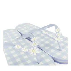 Teenslippers BLAUW