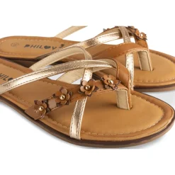 Teenslippers COGNACKLEUR PHILOV
