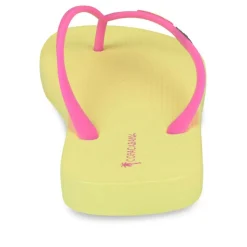 Teenslippers GEEL COPACABANA
