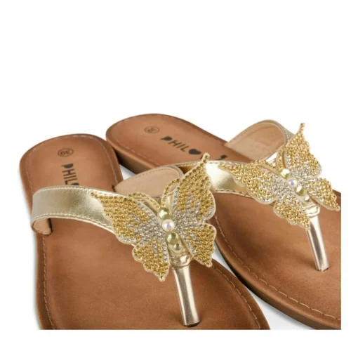 Teenslippers GOUD PHILOV