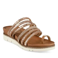 Teenslippers KASTANJEBRUIN PHILOV