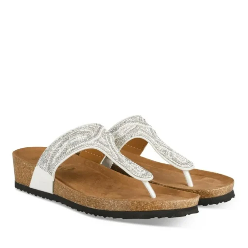 Teenslippers WIT PHILOV