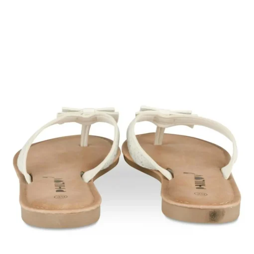Teenslippers WIT PHILOV
