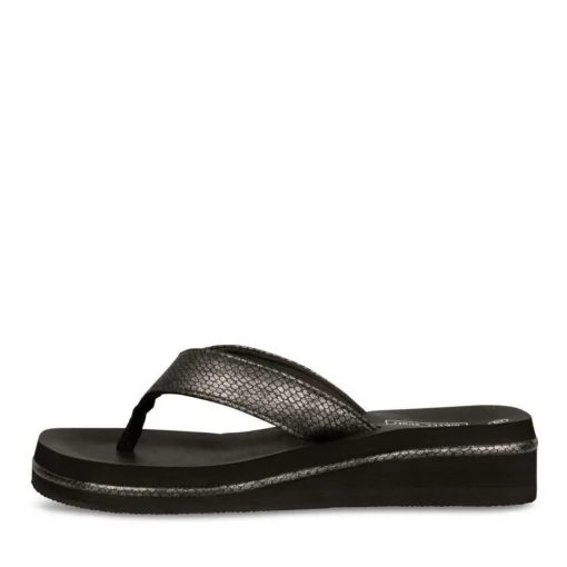 Teenslippers ZWART