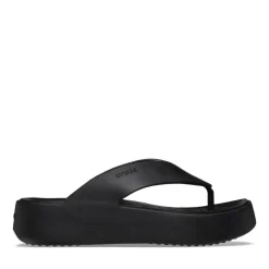 Teenslippers ZWART