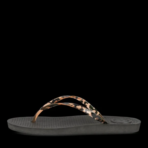 Teenslippers ZWART