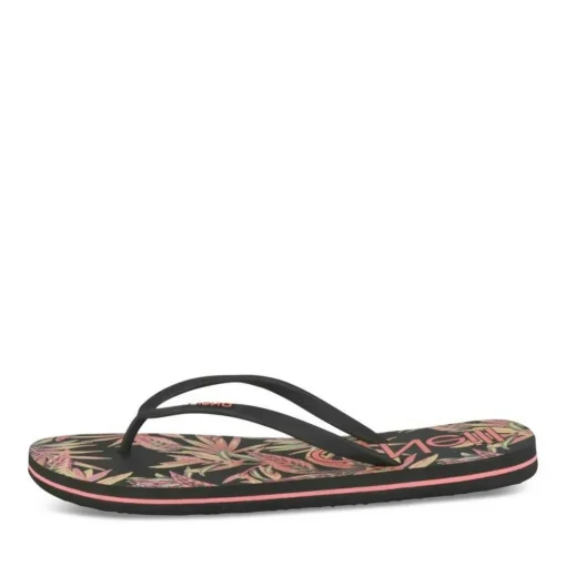 Teenslippers ZWART