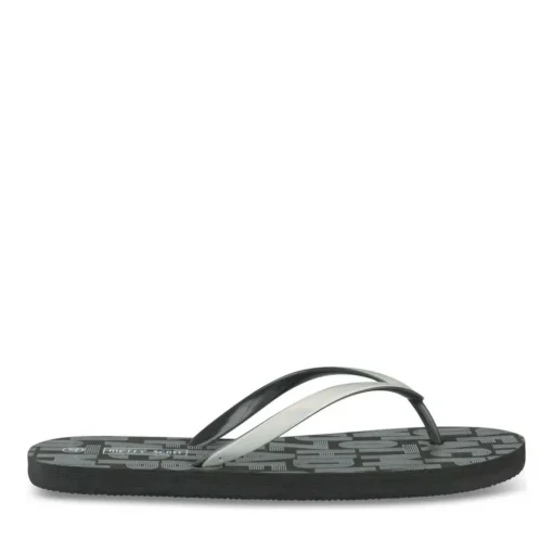 Teenslippers ZWART