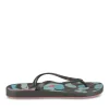 Teenslippers ZWART