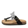 Teenslippers ZWART