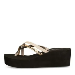 Teenslippers ZWART
