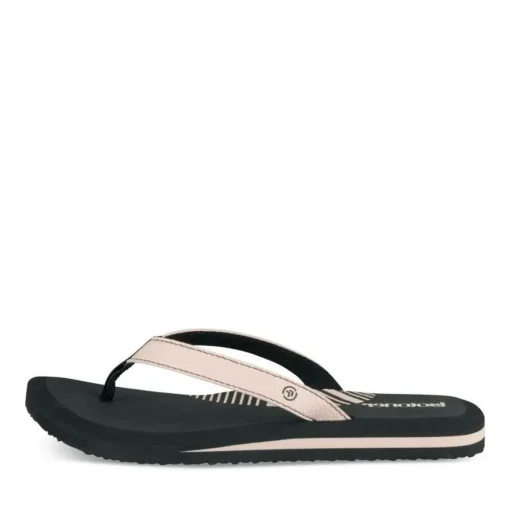 Teenslippers ZWART