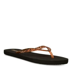Teenslippers ZWART