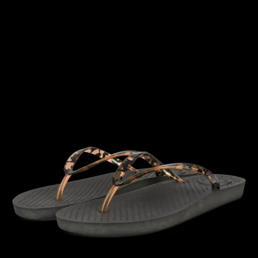 Teenslippers ZWART