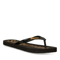 Teenslippers ZWART