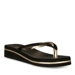 Teenslippers ZWART