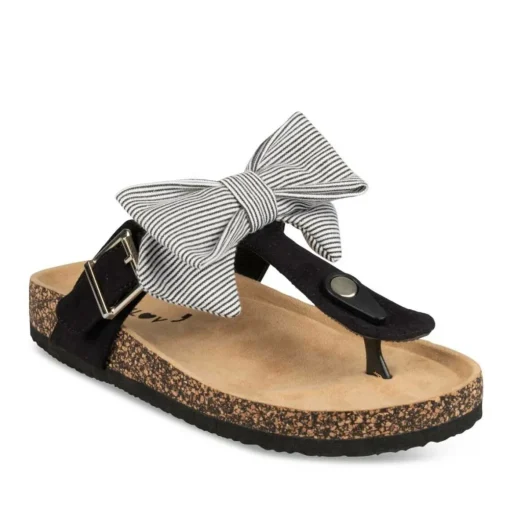 Teenslippers ZWART