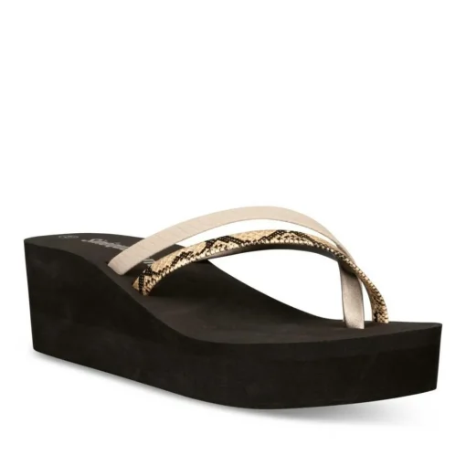 Teenslippers ZWART