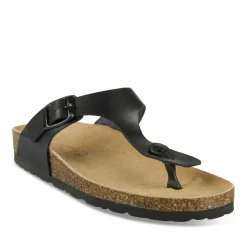 Teenslippers ZWART