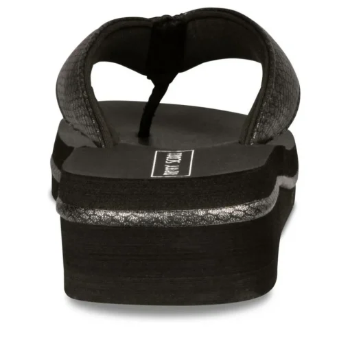 Teenslippers ZWART