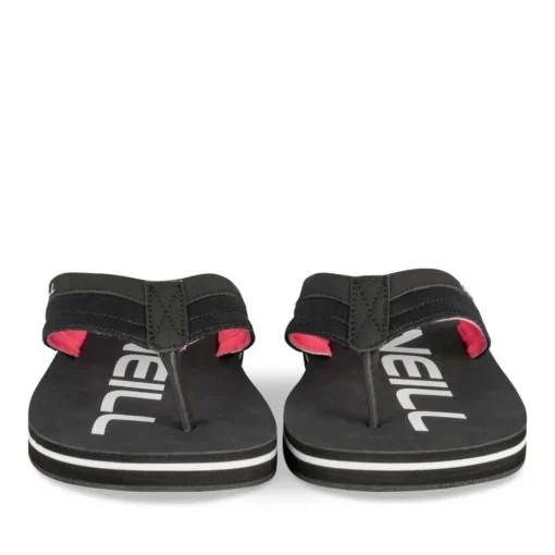Teenslippers ZWART