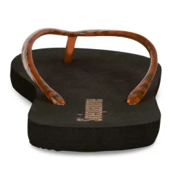 Teenslippers ZWART