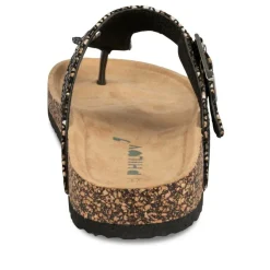Teenslippers ZWART