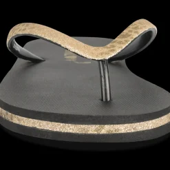 Teenslippers ZWART