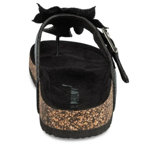 Teenslippers ZWART