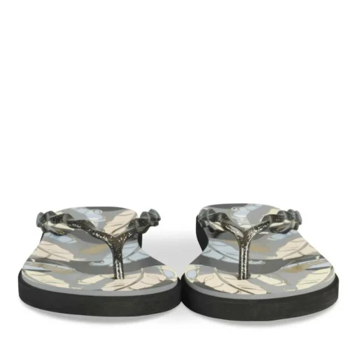 Teenslippers ZWART