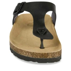 Teenslippers ZWART
