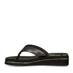 Teenslippers ZWART