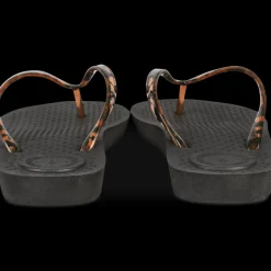 Teenslippers ZWART