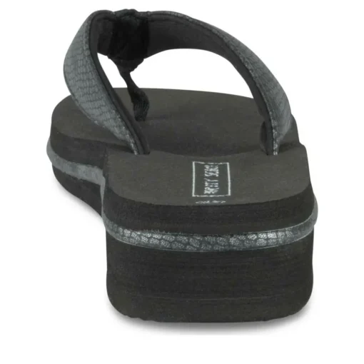 Teenslippers ZWART