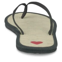 Teenslippers ZWART