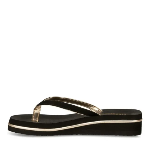 Teenslippers ZWART